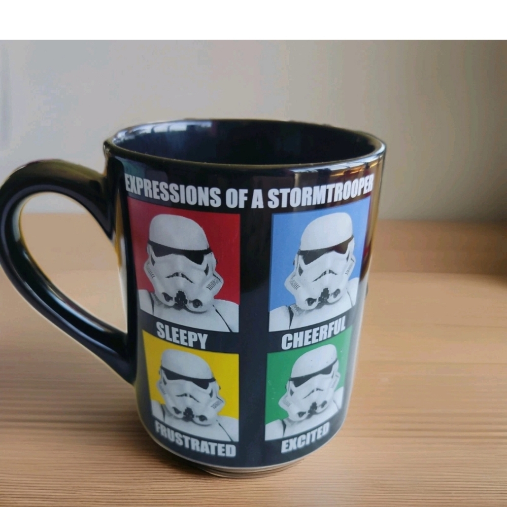 Star Wars Expressions Of A Storm Trooper Mug